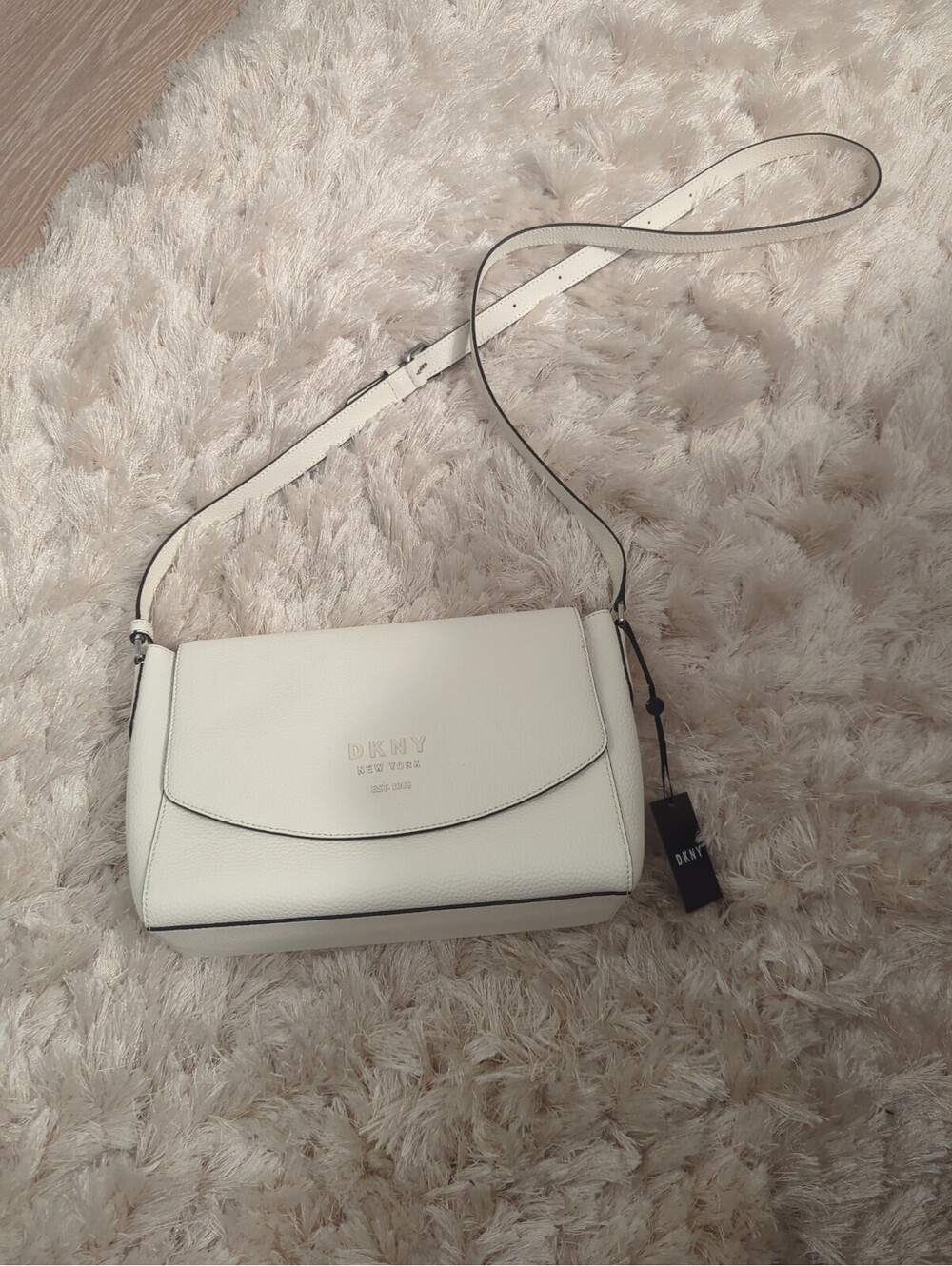 DKNY DONNA KAREN NEW YORK CROSS BODY FOG Designer HANDBAG